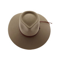 Load image into Gallery viewer, BIG AUSTRALIAN WOOL HAT - LIGHT BROWN