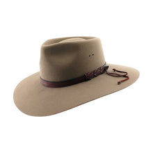 Load image into Gallery viewer, BIG AUSTRALIAN WOOL HAT - LIGHT BROWN