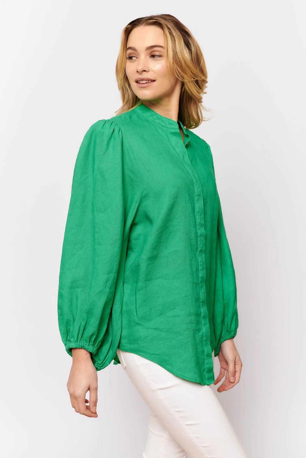 CHARADE SHIRT  - EMERALD